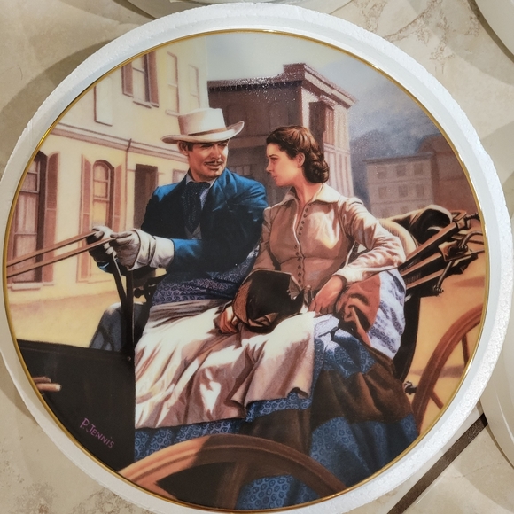 Gone with the wind collectible plates - Picture 4 of 17